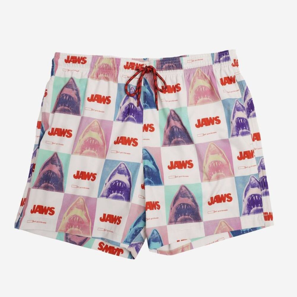 JAWS - Men's Jaws 5" Swim Trunks - S